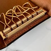 Louis Vuitton Monogram Canvas 6 Key Holder Key Ring Armagnag M62630 in Brown - 5
