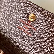 Louis Vuitton Damier Canvas 6 Key Holder Key Ring Armagnag M62630 in Brown  - 2