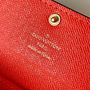 Louis Vuitton Monogram Canvas 6 Key Holder Key Ring Armagnag M60701 Red - 6