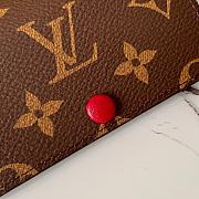 Louis Vuitton Monogram Canvas 6 Key Holder Key Ring Armagnag M60701 Purple - 5