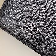 Louis Vuitton Brazza Wallet Epi Leather in Blue M80788 - 6