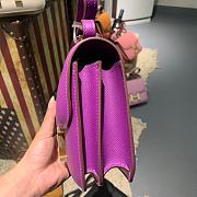 Hermès Constance Mini Purple Bag - 19 cm - 4