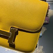 Hermès Constance Mini Amber Yellow Bag - 19 cm - 6