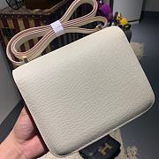 Hermès Constance Mini Milkshake White Bag - 19 cm - 5