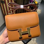 Hermès Constance Mini Golden Brown Bag - 19 cm - 1