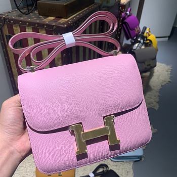 Hermès Constance Mini Mallow Purple Bag - 19 cm