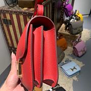 Hermès Constance Mini Red Bag - 19 cm - 4