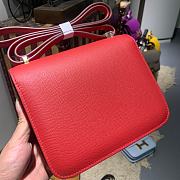 Hermès Constance Mini Red Bag - 19 cm - 6