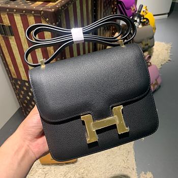 Hermès Constance Mini Black Bag - 19 cm