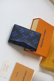 Louis Vuitton Pocket Organizer Monogram Other in Blue M80798 - 2