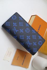 Louis Vuitton Brazza Wallet M80801 Blue - 3