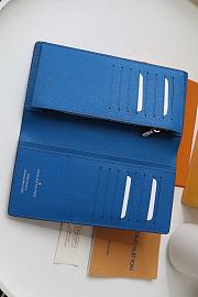 Louis Vuitton Brazza Wallet M80801 Blue - 4