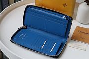 Louis Vuitton Zipper Wallet M80801 Blue - 4