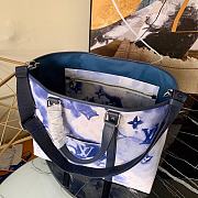  Louis Vuitton New Tote GM Monogram Other in Blue M45755 - 6