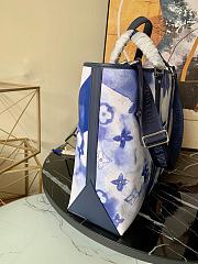  Louis Vuitton New Tote GM Monogram Other in Blue M45755 - 4