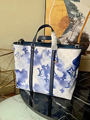 Louis Vuitton New Tote GM Monogram Other in Blue M45755 - 2