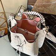 Louis Vuitton Muria Bag Mahina Leather M55800 White - 5