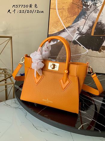 Louis Vuitton On My Side PM High End Leathers in Orange M57728 25cm