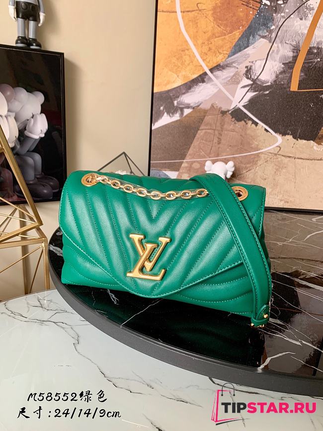 Louis Vuitton New Wave Chain Bag H24 in Green M58552   - 1