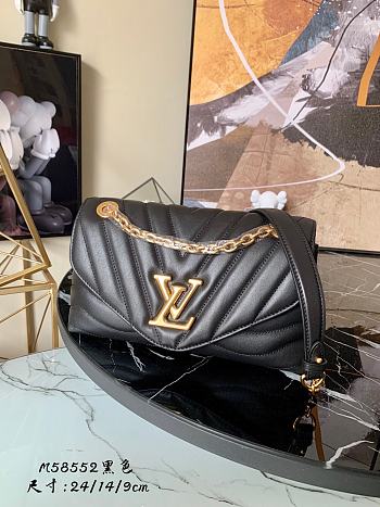 Louis Vuitton New Wave Chain Bag H24 in Black M58552  