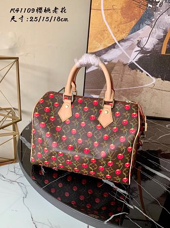 Louis Vuitton Speedy 25 With Cherry Bags Monogram Canvas M41109