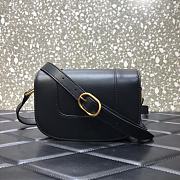 Valentino small Supervee crossbody calfskin bag in black 18cm - 2