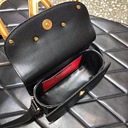 Valentino small Supervee crossbody calfskin bag in black 18cm - 5