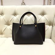 Valentino Garavani Small Vlogo Escape Shopper Tote Black  - 6