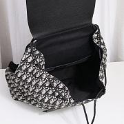Motion Backpack Beige and Black Dior Oblique Nylon and Black Grained Calfskin 1ESBA138YPN_H04E - 2