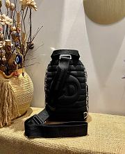Sling Bag Beige and Black Dior Oblique Jacquard 1ESBO013YKY_H27E  - 3