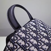 Rider Backpack Beige and Black Dior Oblique Jacquard 1VOBA088YKY_H28E  - 3