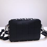 Safari Messenger Bag Beige and Black Dior Oblique Jacquard 1ESPO206YKY_H27E  - 3