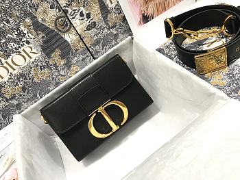 Dior 30 Montaigne Box Bag Black 