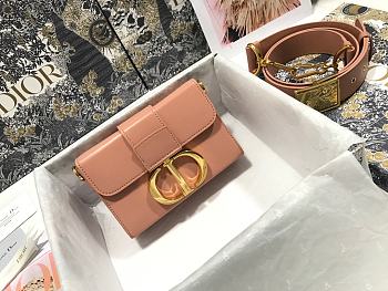 Dior 30 Montaigne Box Bag Pink