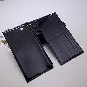 Dior Caro Belt Pouch With Chain Black Supple Cannage Calfskin S5091UWHC_M900 - 5