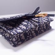 Saddle Belt Pouch Blue Dior Oblique Jacquard S5619CTZQ_M928  - 6