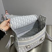 Diorcamp Bag Gray Dior Oblique Embroidery M1291VRIW_M932  - 2