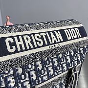 Diorcamp Bag Blue Dior Oblique Embroidery M1291VRIW_M928  - 5