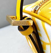 Fendi FF Vertigo-Print Mini Bag Yellow - 5