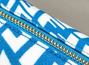 Fendi FF Vertigo-Print Mini Bag Blue - 6