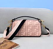 Baguette Pink FF Canvas Bag 8BR600AC9OF1F7L  - 6