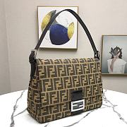 Fendi Mamma Baguette Brown  - 5