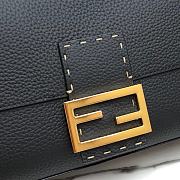 Fendi 3 Baguette Bag Black 33cm  - 3