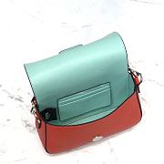 Fendi 3 Baguette Bag Red 19cm  - 5