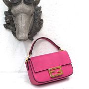 Fendi 3 Baguette Bag Pink 19cm - 4
