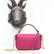 Fendi 3 Baguette Bag Pink 19cm - 5