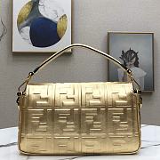 Fendi Baguette Golden Leather Bag 8BR600AAF2F171Q  - 6