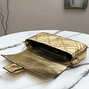 Fendi Baguette Golden Leather Bag 8BR600AAF2F171Q  - 5