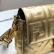 Fendi Baguette Golden Leather Bag 8BR600AAF2F171Q  - 4