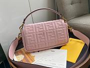 Fendi Baguette Camellia Nappa Leather Bag 8BR600A72VF191J  - 6